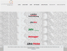 Tablet Screenshot of likragroup.com
